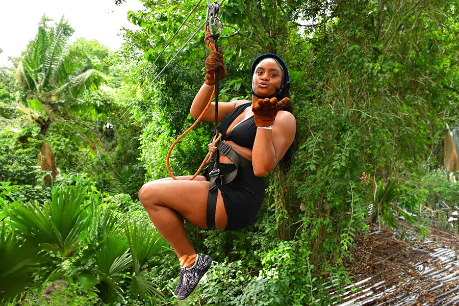 Zipline playa del Carmen